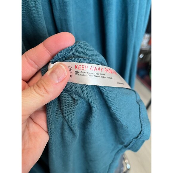 SOLD NEW Free People Madelyn Oversized Dress With Pockets Mediterranean *Flaws* - Picture 10 of 10